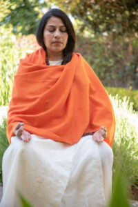  Acharya Shunya Meditating in the Early Morning