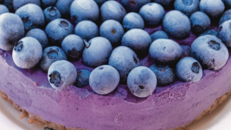 BANNER Blueberry Cheesecake
