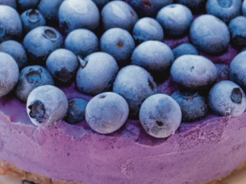 BANNER Blueberry Cheesecake